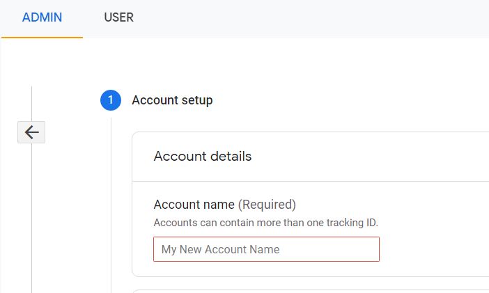 Create a Google Analytics Account