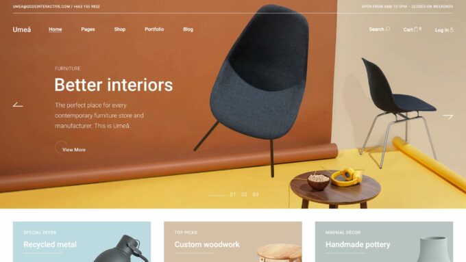 Best Furniture WordPress Themes