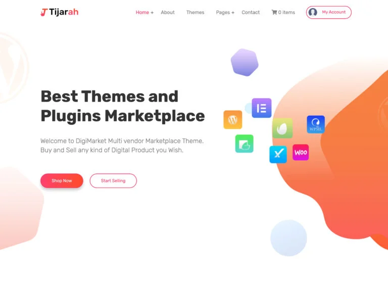 tijarah-digital-marketplace-wordpress-theme